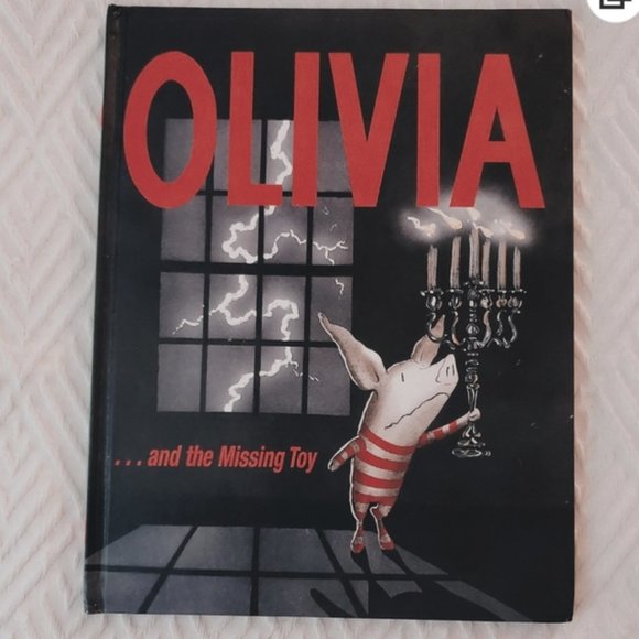 "OLIVIA and the Missing Toy" Large Hardcover Book - Picture 1 of 2